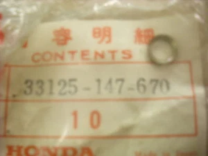 1977-83 NOS OEM New Honda unit holder washer 33125-147-670 PA NA NC NX 50 disc. - Picture 1 of 1