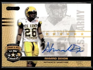 L49,620 - 2010 Razor Army All-American Bowl Auto #AD1 Ahmad Dixon - Picture 1 of 2