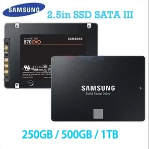 SAMSUNG SSD 870 EVO 1TB 500GB 250GB 2.5" SATA III Solid State Drive For Dell PC - Afbeelding 1 van 14