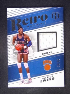 2024-25 National Treasures Patrick Ewing Retro Materials Patch /99 - Picture 1 of 2