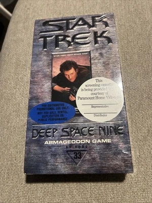 Star Trek: Deep Space Nine - Episode 33: Armageddon Game - Used VHS Tape - Image 1 of 2