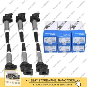 6PCS Ignition Coils For BMW Models Replace Delphi Coils 0221504470 GN10571 - Picture 1 of 6