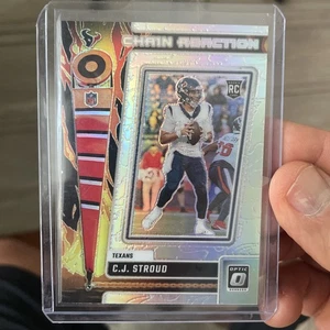Panini Donruss Optic 2023 - Reazione a Catena - Holo C.J. STROUD Silver Holo RC - Foto 1 di 2