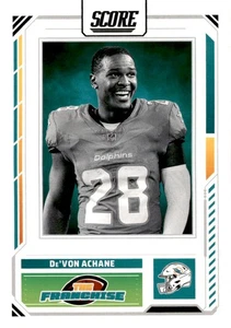 2025 Score #20 De'Von Achane The Franchise Miami Dolphins - Foto 1 di 2