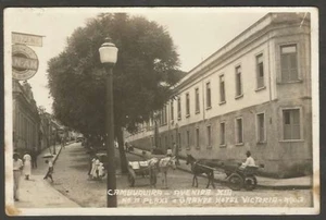 Echt Foto Brasilien AK Cambuquira Avenida XIII Grande Hotel Victoria 1939 - Bild 1 von 2