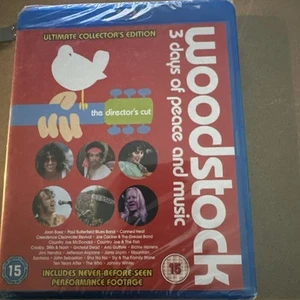 Woodstock Ultimate Collector's Edition 3 Days of Peace & Music Blu-ray NEW - Bild 1 von 2