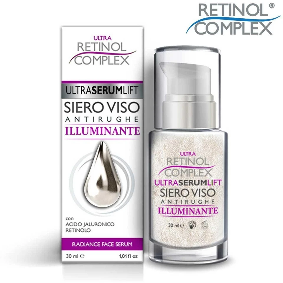 Sérum Visage Anti-Âge Antirides Illuminant Femme Retinol Complex Illuminant 30ml - Photo 1/1