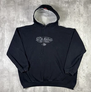 Vintage 90s Dickies Workwear Embroidered Spellout Hoodie size XL Y2K - Picture 1 of 9