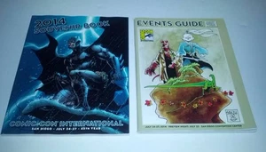 2014 San Diego Comic Con libro souvenir ed eventi guida TMNT Batman 75 Hellboy - Foto 1 di 1