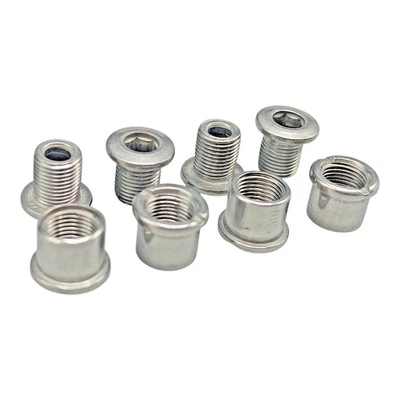 Parafusos de corrente FSA longos pacote com 4 correntes de prata protetor de corrente novo - Imagem 1 de 4