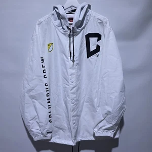 Mitchell & Ness MLS Columbus Crew Soccer Windbreaker Full Snap Jacket Size XL - Bild 1 von 5