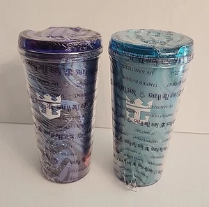 New & Sealed Royal Caribbean Insulated Tumbler Freestyle Drinking Cups  - Picture 1 of 5