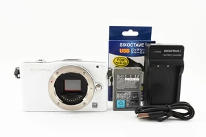 OLYMPUS PEN Mini E-PM1 White Body Digitalkamera 12.3MP aus JAPAN [Top] - Bild 1 von 13