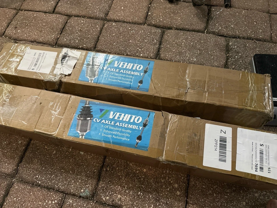 Nuevo par de ejes CV delanteros izquierdo y derecho para Honda Odyssey Pilot Acura MDX Ridgeline Foto 1 de 4