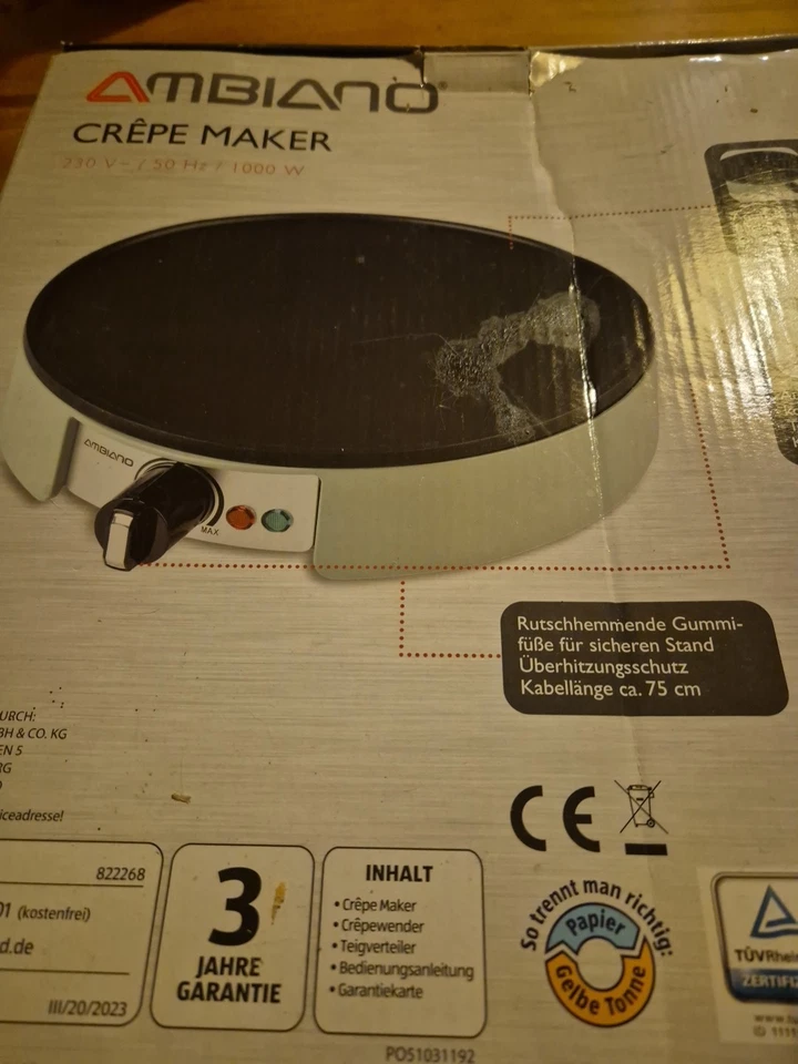 Crepe Maker Neu - Bild 1 von 1