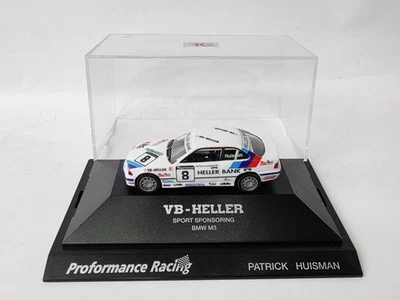 HERPA VB HELLER BMW M3 PATRICK HUUSMAN COMO NUEVO EN EXHIBICIÓN MUY BONITO LOTE #92 Foto 1 de 4
