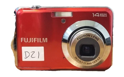 Fujifilm FinePix AV220 14MP Digital Camera - Red *Read Description* (D21) - Image 1 of 4
