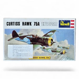 1966* Revell (Great Britain) Curtiss P-36 Hawk 75A 1:72 Scale Kit #H-658 Sealed - Picture 1 of 10