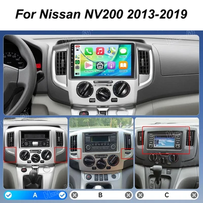 For Nissan NV200 2013-2019 GPS Navi Carplay 4+64GB Android 13.0 Car Stereo Radio - Image 1 of 4