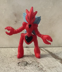 Vintage Nintendo Pokemon R/L R/L.W 1" Mini Figur Scizor - Bild 1 von 2