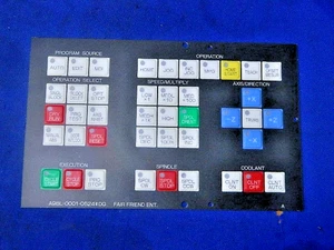 FANUC A98L-0001-0524 #DG MEMBRANA PANNELLO OPERATORE NUOVA - Foto 1 di 4
