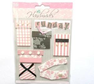 3 D Sticker Motivsticker Geschenk Rosa Glitzer - Bild 1 von 1