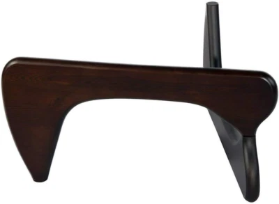 Mid Century Modern Triangle Coffee Table Legs/Feet Only, 2 Pieces Interlocking C - Image 1 of 4