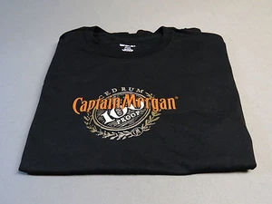 CAPTAIN MORGAN SPICED RUM 100 PROOF XL T SHIRT tee bar beer mancave mens NEW - Picture 1 of 2