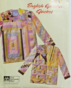 Patchwork Place Judy Murra Quilted/Pieced Jacket XS/S/M/L/XL B: 29" - 42" Uncut - Picture 1 of 6