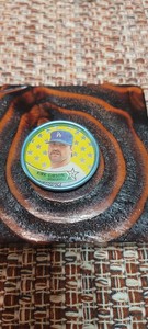 Kirk Gibson 1 Dodgers Outfielder Baseball Coin Topps 1989 Vintage MLB 1980s
