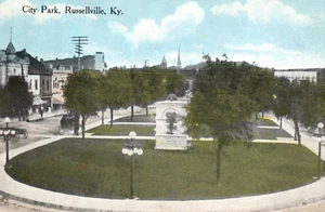 Russellville Kentucky Stadtpark Postkarte - Bild 1 von 3