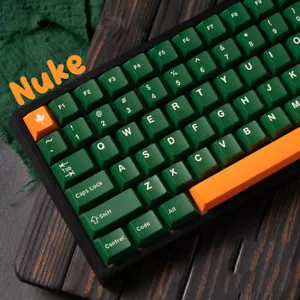 Nuke Data Keycap GMK Clone Doubleshot ABS Keycap Set 163 keys - Picture 1 of 6