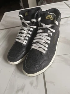 Men's Nike Air Jordan 1 Retro High OG City of Flight Black Size 9.5 555088-031 - Picture 1 of 8