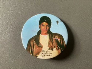 Vintage Michael Jackson Pinback Button 1980’s Thriller 2" Pin - Picture 1 of 1