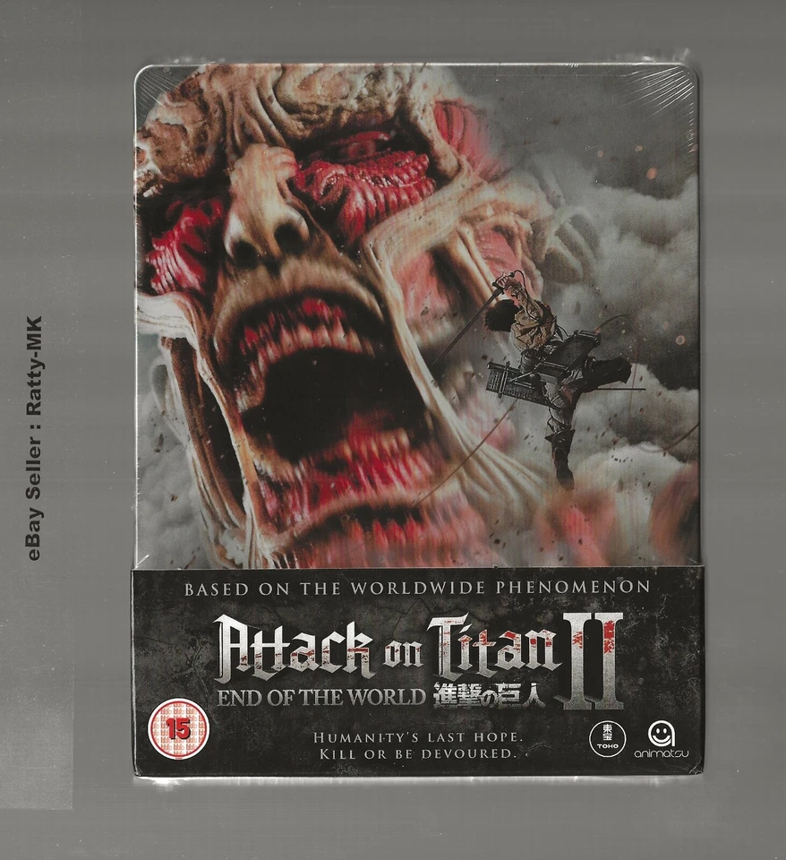 Attack on TITAN II Limited Edition Steelbook - DVD F3vg The Cheap Fast