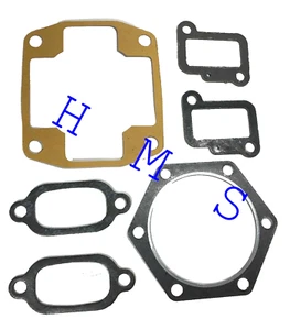 JLO ROCKWELL ENGINE R-340 & L-340 6 BOLT TOP END GASKET SET ALL OEM GASKETS - Picture 1 of 3