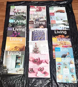 Vintage Martha Stewart Living Magazine Lot *19 issues *1996-1999, 2002-2005 - Picture 1 of 10