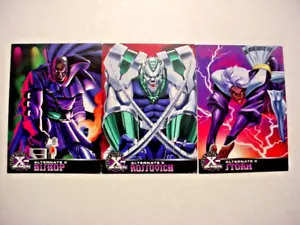 1995 Fleer Ultra X-Men-3 inserts-VG/EX - Picture 1 of 2