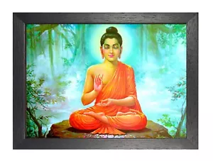 Budda 1 Zitat Gebet klassische Kunst Poster Motivation Meditation schöne Dame  - Bild 1 von 3