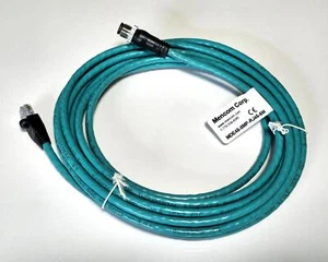 Mencom MDE45-8MP-RJ45-5M 8-Pin Male Straight to RJ45 Ethernet Cable - New - Picture 1 of 4