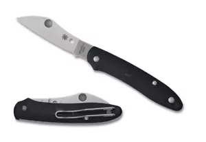 Cuchillo Plegable Spyderco Roadie XL Mango Plástico Negro M398 Borde Liso C267BKP - Imagen 1 de 1
