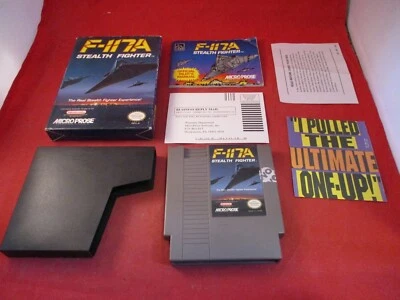 F-117A Stealth Fighter (Nintendo Entertainment System, 1992) NES COMPLETE w/ Box - Image 1 of 4