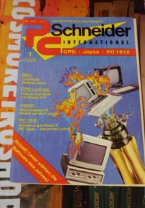 CPC Schneider International Januar 1 1987 8-bit Magazin/Zeitschrift Amstrad - Bild 1 von 1