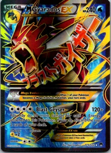 Tarjeta Pokémon Mega M Gyarados EX 115/122 Breakpoint Ultra Rara Arte Completo Holo Casi Nueva - Imagen 1 de 2