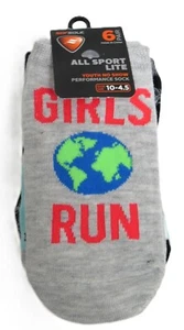 6-Pair Sof Sole Girls All Sport Lite No-Show Socks Youth Size 10-4.5 - Picture 1 of 9