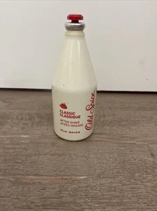 Men's Used 1/4 Full Plast Old Spice 6.37 Oz. After Shave Bottle - Picture 1 of 3