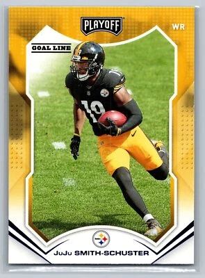2021 Panini Playoff #45 JuJu Smith-Schuster Goal Line NrMt-Mint - Image 1 of 2