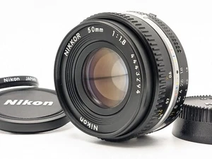[N MINT Nikon Ai-s Nikkor 50mm F/1.8 Pancake Standard MF Lens from Japan - Picture 1 of 14