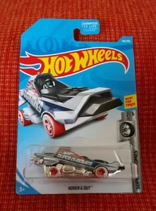 2019 Hot Wheels #50/250 Super Chromes #2/5 Hover & Out Silver w/Red Wheels - Picture 1 of 8