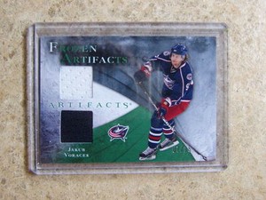 10-11 UD Frozen Artifacts Dual Jersey JAKUB VORACEK /15